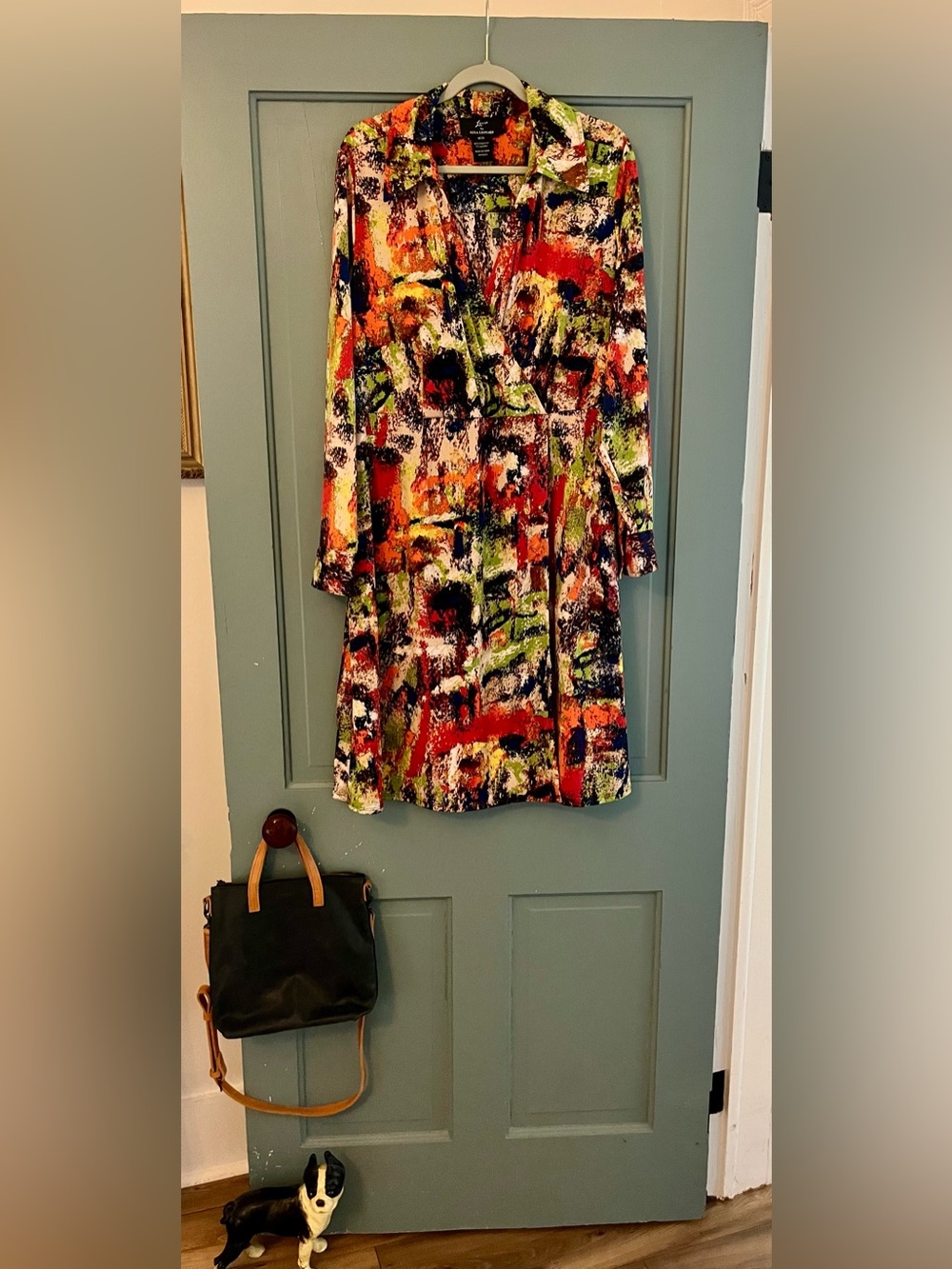 Colorburst Wrap Dress - Multi Color